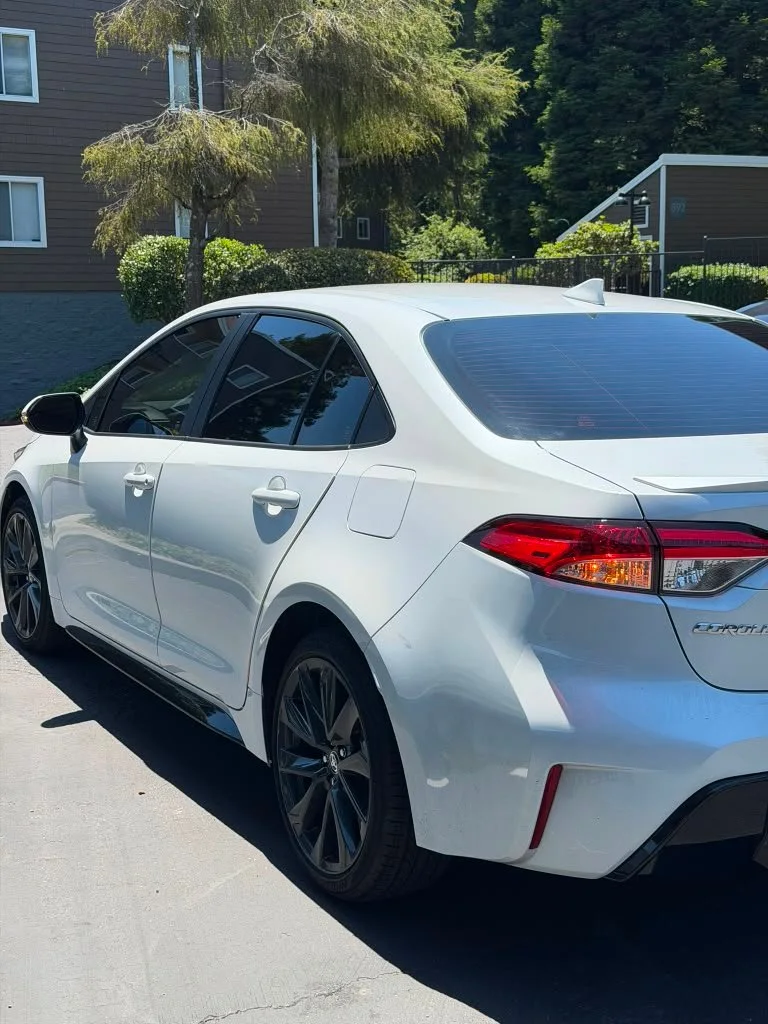 Toyota Corolla tinted by JR Tint